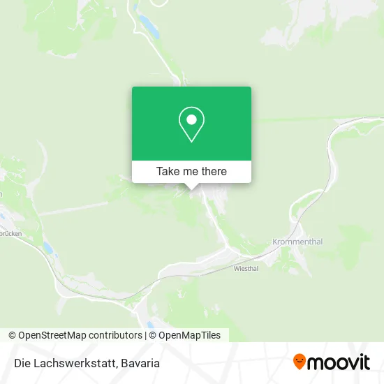 Карта Die Lachswerkstatt