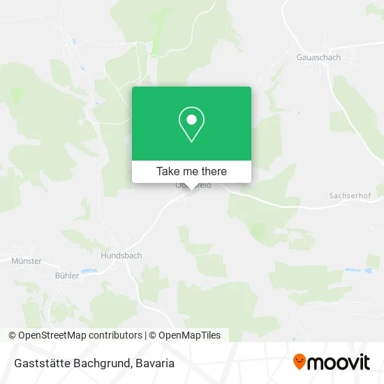Карта Gaststätte Bachgrund