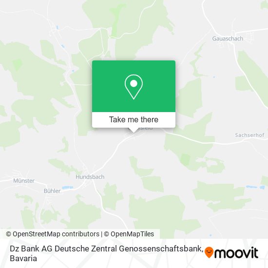 Dz Bank AG Deutsche Zentral Genossenschaftsbank map