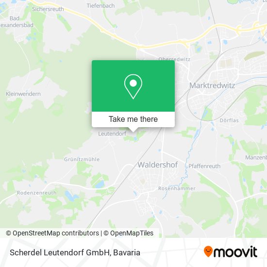 Scherdel Leutendorf GmbH map