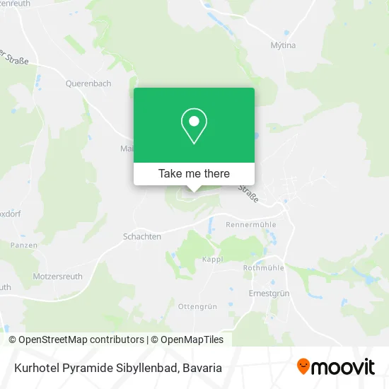 Kurhotel Pyramide Sibyllenbad map