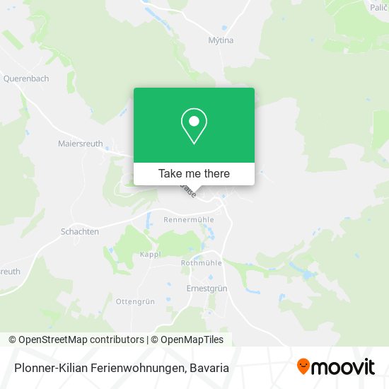 Plonner-Kilian Ferienwohnungen map