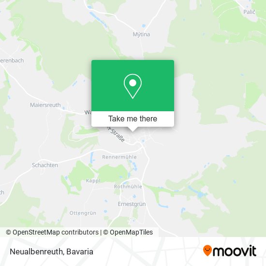 Neualbenreuth map