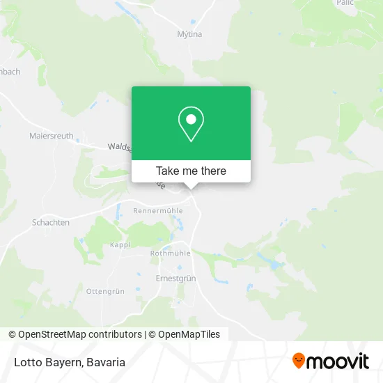 Lotto Bayern map