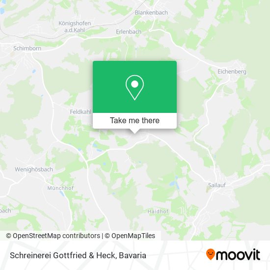 Schreinerei Gottfried & Heck map