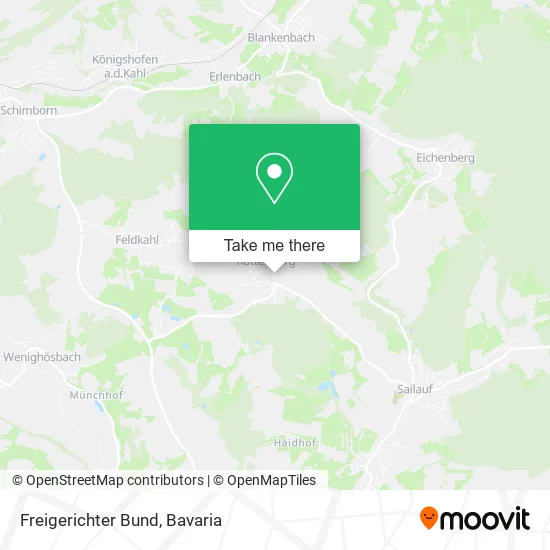 Карта Freigerichter Bund