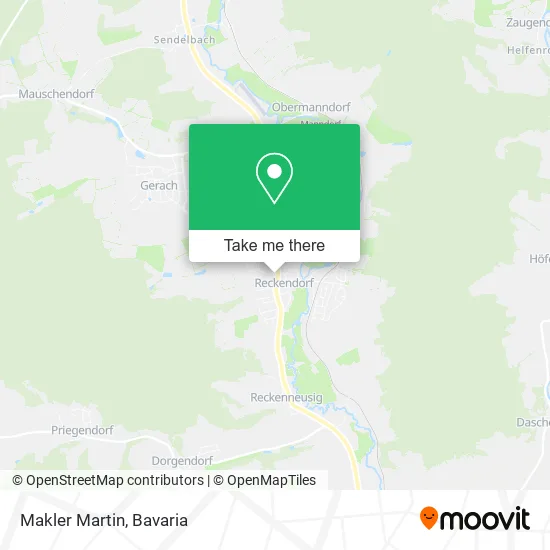 Карта Makler Martin