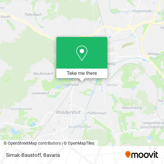 Карта Simak-Baustoff