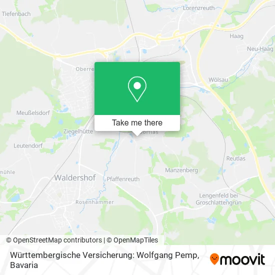 Карта Württembergische Versicherung: Wolfgang Pemp