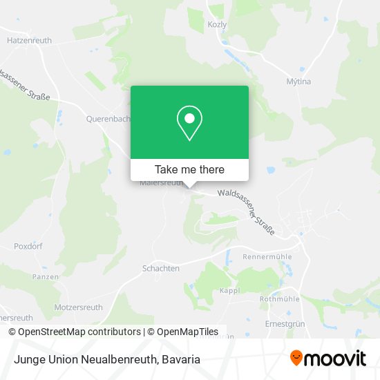 Junge Union Neualbenreuth map