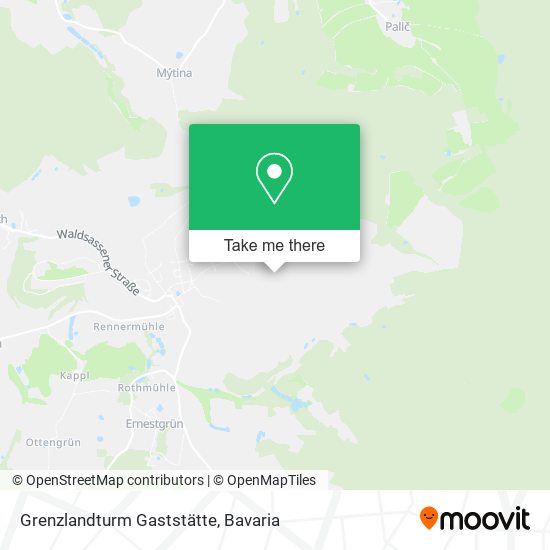 Grenzlandturm Gaststätte map