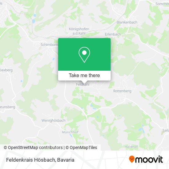 Feldenkrais Hösbach map