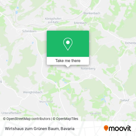 Wirtshaus zum Grünen Baum map