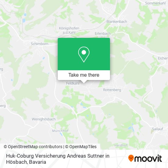 Huk-Coburg Versicherung Andreas Suttner in Hösbach map