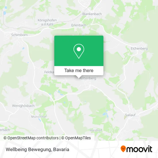 Карта Wellbeing Bewegung