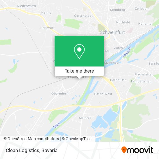 Карта Clean Logistics