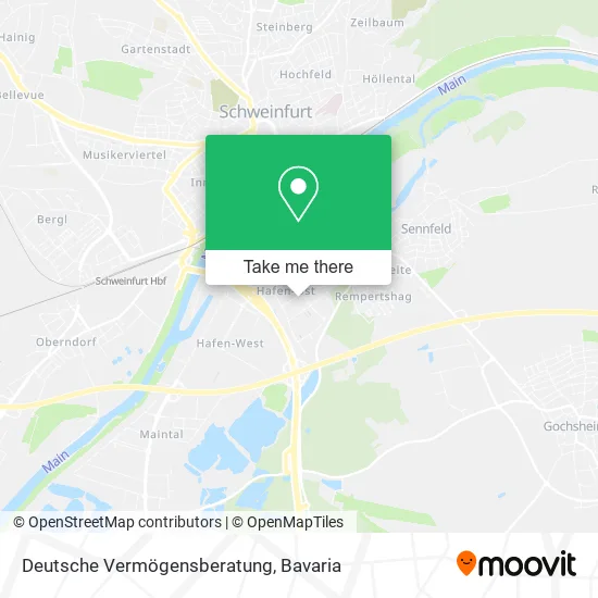 Карта Deutsche Vermögensberatung