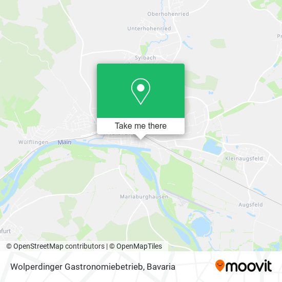 Wolperdinger Gastronomiebetrieb map