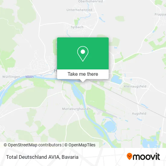 Карта Total Deutschland AVIA