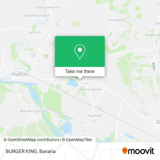 Карта BURGER KING