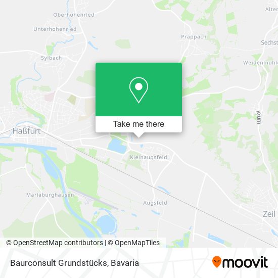 Baurconsult Grundstücks map