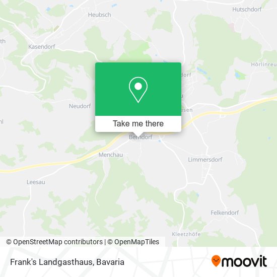 Frank's Landgasthaus map