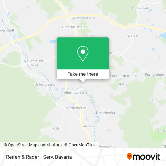 Reifen & Räder - Serv map