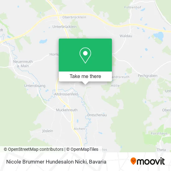 Карта Nicole Brummer Hundesalon Nicki
