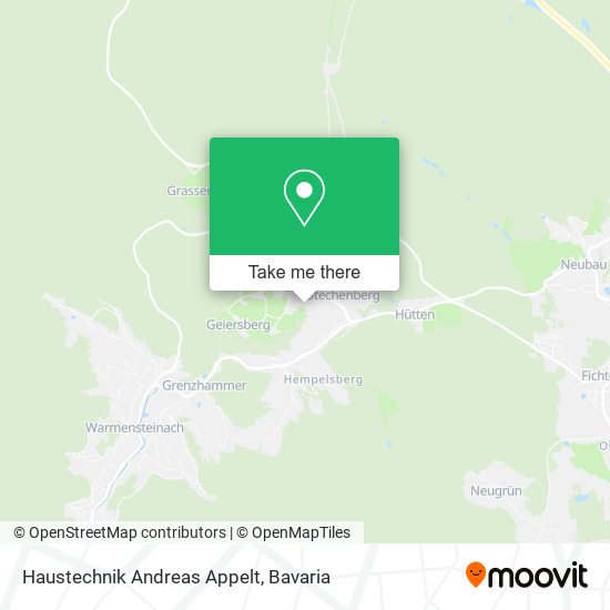 Карта Haustechnik Andreas Appelt