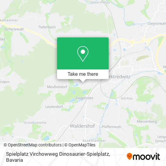 Карта Spielplatz Virchowweg Dinosaurier-Spielplatz