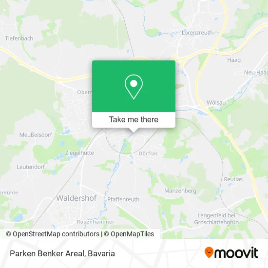 Карта Parken Benker Areal