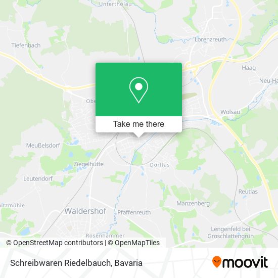 Schreibwaren Riedelbauch map