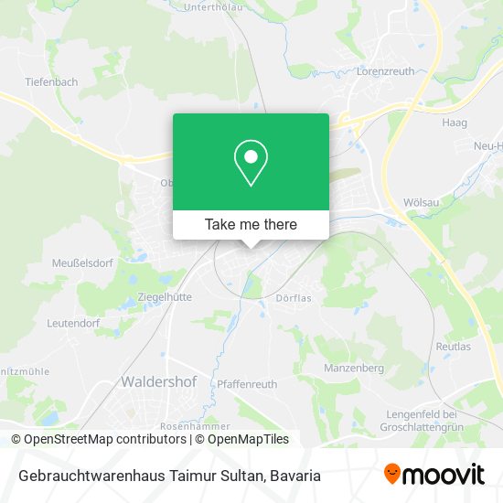 Gebrauchtwarenhaus Taimur Sultan map