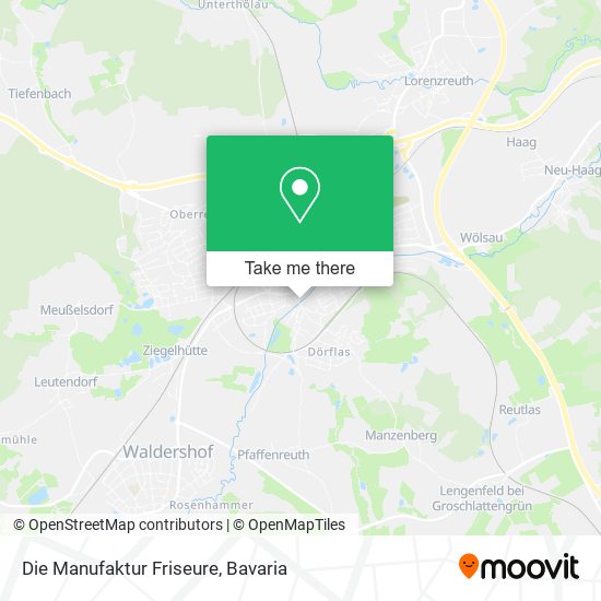 Карта Die Manufaktur Friseure