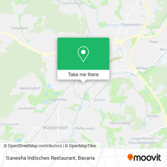 Карта Ganesha Indisches Restaurant