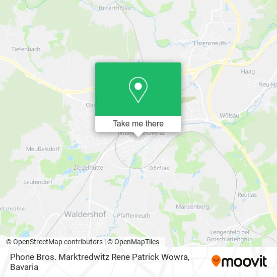 Карта Phone Bros. Marktredwitz Rene Patrick Wowra