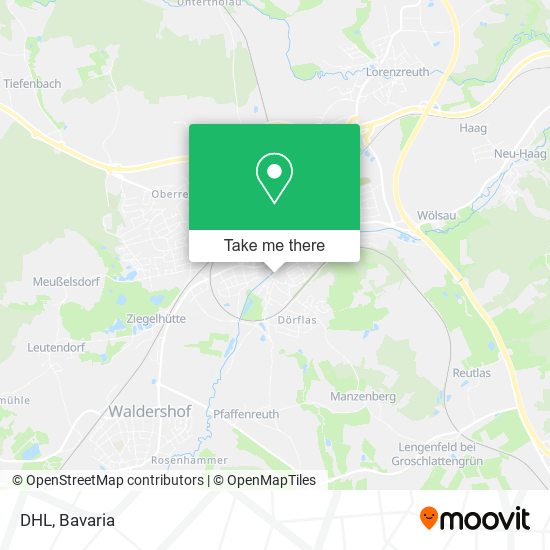 Карта DHL
