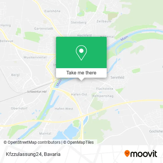 Карта Kfzzulassung24