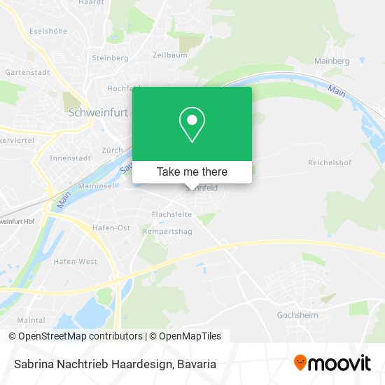 Sabrina Nachtrieb Haardesign map