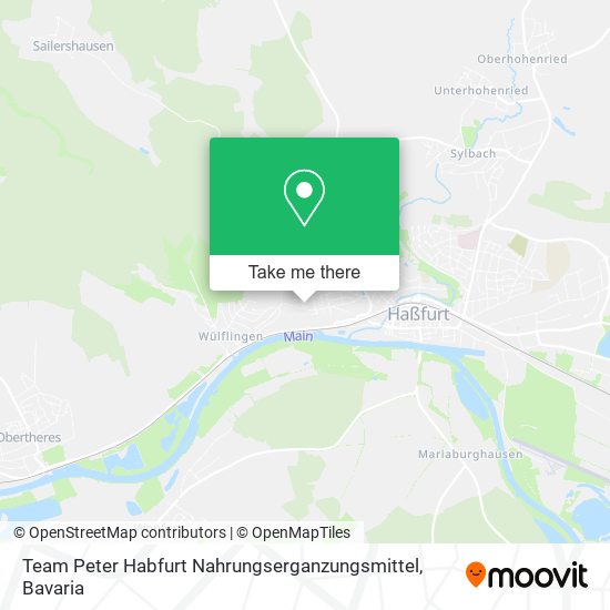 Team Peter Habfurt Nahrungserganzungsmittel map