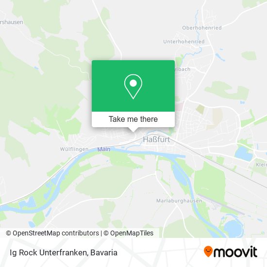 Ig Rock Unterfranken map