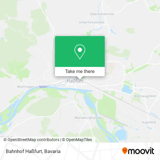 Карта Bahnhof Haßfurt