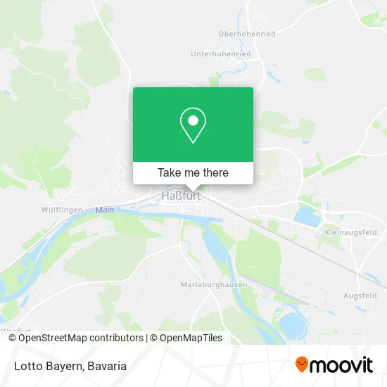 Карта Lotto Bayern