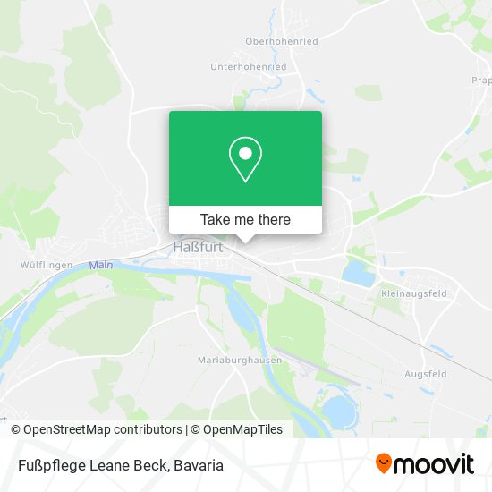 Fußpflege Leane Beck map