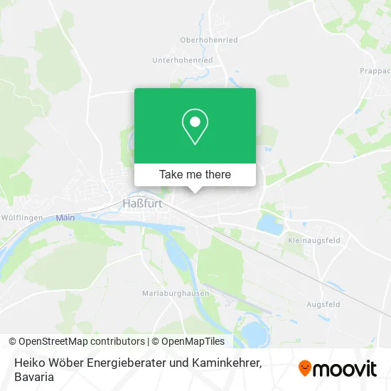 Карта Heiko Wöber Energieberater und Kaminkehrer