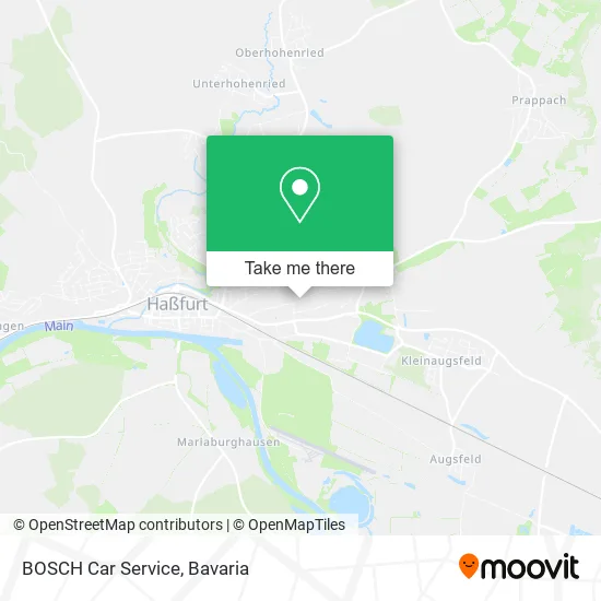 Карта BOSCH Car Service