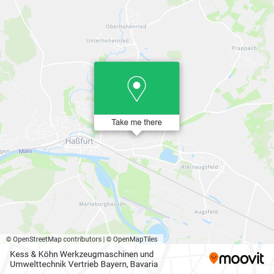 Kess & Köhn Werkzeugmaschinen und Umwelttechnik Vertrieb Bayern map