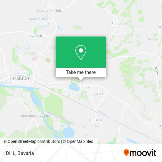 Карта DHL