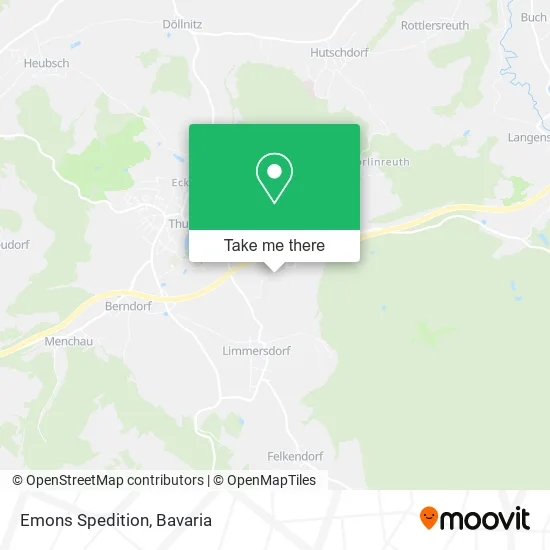 Emons Spedition map