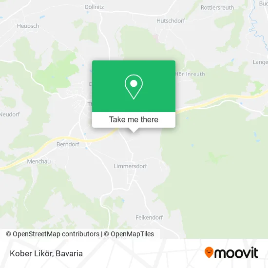 Карта Kober Likör